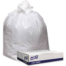 Cleaning Equipment & Cleaning Agents Genuine Joe Extra Heavy-duty White Trash Can Liners