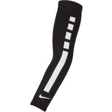 Scheenbeschermers uitverkoop Nike Pro Youth Elite Sleeves 2.0 White/Black, Unisex, Apparatuur, Bescherming, Training, Zwart