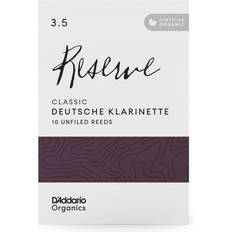 Rico D'Addario Organic Reserve Classic German Clarinet Reeds 3.5 10 Pack