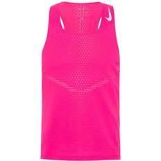 Nike Dri-FIT ADV AeroSwift Singlet Men Röd/rosa