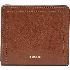 Fossil Liten RFID Vikbar Plånbok För Kvinnor - Brun