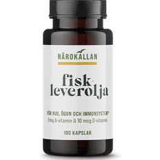 Fiskleverolja Närokällan Fish liver oil 60 st