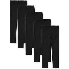 XXL Pants Children's Clothing The Children's Place Girl's Leggings 5-pack - Black (3010750-01)