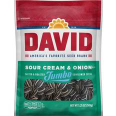 David sunflower seeds David SEEDS Sour Cream Onion Jumbo Sunflower Seeds Keto Bag