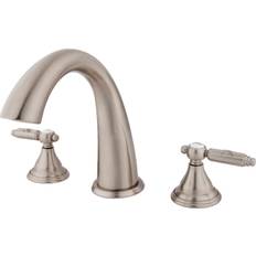 Brushed Bath Taps & Shower Mixers Kingston Brass Georgian Collection KS5368GL Roman Tub