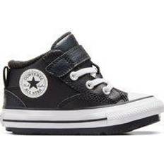 Converse Chuck Taylor Allstar Leather - Negro - Zapatillas Velcro Niño talla 22