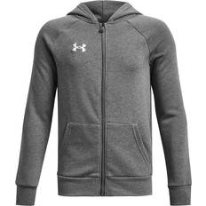 160 Hoodies Under Armour Rival Fleece Boys' Full-Zip Hoodie - Grå