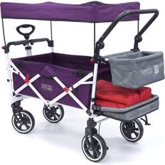 Wagon for kids Creative Outdoor Distributor Wagon for Kids Push Pull Collapsible Stroller with Canopy Folding Cart