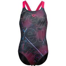 Poliestere Costumi da bagno Arena Costume intero Piscina Galactics Nero Fucsia Bambina 8-9 Anni - Fuxia