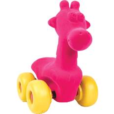 Rubbabu Toys Rubbabu Giraffe Aniwheels 7 Inch