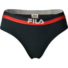 Bleu - Femme Sous-vêtements pour hommes Fila Cotton Logo Waistband Sports Briefs