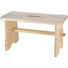 Fußhocker Fußbank Kiefer Fußhocker