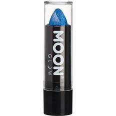 Moon Glow uv glitter lipstick blue bright coloured lipstick