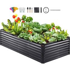 VEVOR Outdoor Planter Boxes VEVOR Raised Garden Bed Kit Metal Raised Planter Box