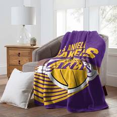 Sweet Home Collection Northwest NBA Los Angeles Lakers 60" x 80" Raschel Throw Blanket