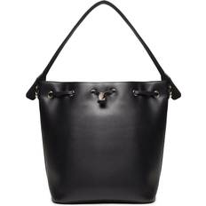 Tommy Hilfiger Beuteltaschen Tommy Hilfiger Handtasche Iconic Bucket AW0AW15140 Dunkelblau