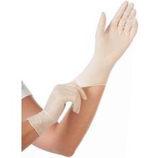 Franz Mensch Hygonorm latexhandske GRIP LIGHT vit pulverfri, 26759