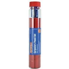 FAICPR12S Carpenter's Pencils Tube & Sharpener