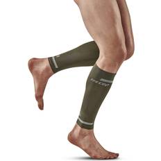 XXL Arm- en Beenwarmers CEP Compression Calf Sleeves - Olijf