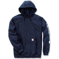 Carhartt Men's Loose Fit Midweight Logo Sleeve Graphic Sweatshirt - Olive