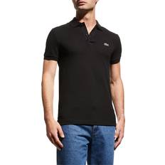 Lacoste XL Polo Shirts Lacoste Men's Signature Polo Shirt BLACK