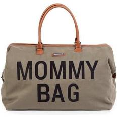 Accessoires de poussettes on sale Childhome Mommy Bag Sac À Langer Canvas Kaki