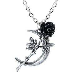 Halsband Gothic av Alchemy Gothic New Romance Dam silverfärgad