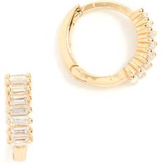 Shashi Teagan Huggie Earrings One