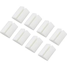 Blanc Agrafes de câble TRU Components Support de câble autocollant 1571994 Plage de Ø du faisceau 2.50 à 3.50 mm blanc 8 pc(s)