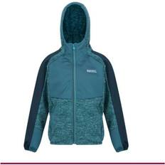 Azul Chaquetas de Forro Polar Regatta Sudadera con Cremallera Dissolver VI Jaspeada de Polar para Niños/Niñas - Azul de Pagoda