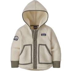 Patagonia Fleecejakker Børnetøj Patagonia Baby's Retro Pile Jacket Fleece jacket Years, grey/sand