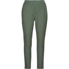 Vila Slim Fit High Waisted Trousers