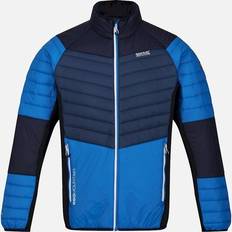 Regatta Mens Halton VI Soft Shell Jacket Admiral Blue/Sky Diver Blue Multicolour