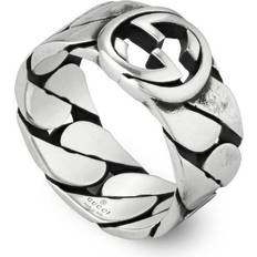 Gucci interlocking g silver ring Gucci Silver Interlocking Ring