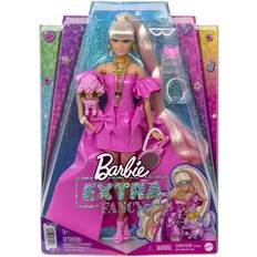 Barbie extra fancy Barbie Extra Fancy Doll Pink Glossy High Low Gown