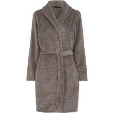 Decoy Short Soft Bathrobe - Brown