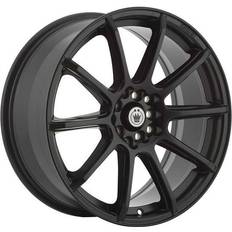 Car Rims Konig Control Matte Black 17x7 5/105 5/114.3 ET40 CB73