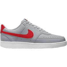 Nike Court Vision Low Next Nature M - Wolf Grey/White/University Red