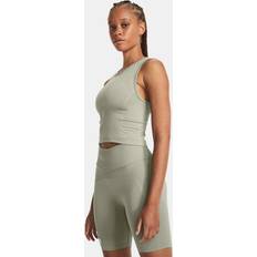 Green Tank Tops Under Armour Women's Train Seamless Tank Grove Green White