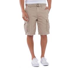 Survivor Men's Belted Cargo Shorts - Desert