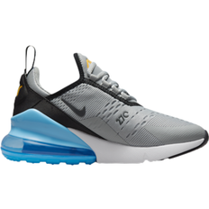 Nike Air Max 270 GS - Light Smoke Grey/Laser Orange/Baltic Blue/Iron Grey