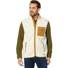Fjällräven Vardag Pile Fleece Vest - Chalk White/Buckwheat Brown