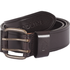 Skinn Belte Woodline Leather Belt - Ruskea