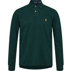 Polo Ralph Lauren Pikéskjorter Polo Ralph Lauren Men's Custom Slim Fit Long Sleeve Shirt 109 Moss Agate