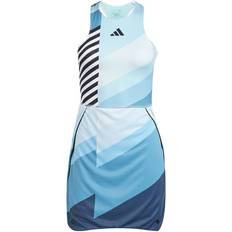 Adidas XS Dresses Adidas Tennis Transformative Aeroready Pro Dress - Flash Aqua/Black