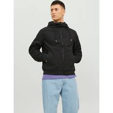 Jack & Jones Jjebasic Softshell Hood Zwart