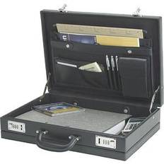 Alassio Attache Case PONTE Leather - Black