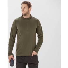 PETER STORM Mens' Long-sleeve Thermal Zip Top, Green