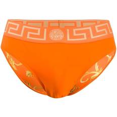 Versace Homme Maillots de bain Versace Iconic Luxe Swim Briefs, Orange/gold