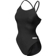 Women's Team Swimsuit Challenge Solid - Black/White